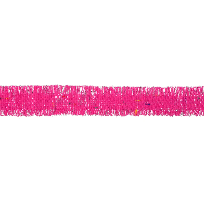 5/8" x 20ft. Hot Pink & Tinsel Grosgrain Ribbon by Celebrate It®