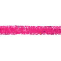 5/8" x 20ft. Hot Pink & Tinsel Grosgrain Ribbon by Celebrate It®