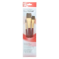 Princeton™ RealValue™ Camel Hair 3 Piece Brush Set
