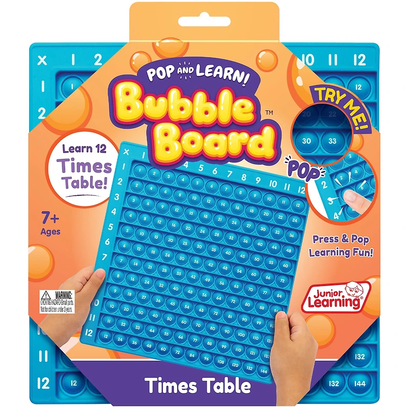 Junior Learning® Times Table Bubble Board