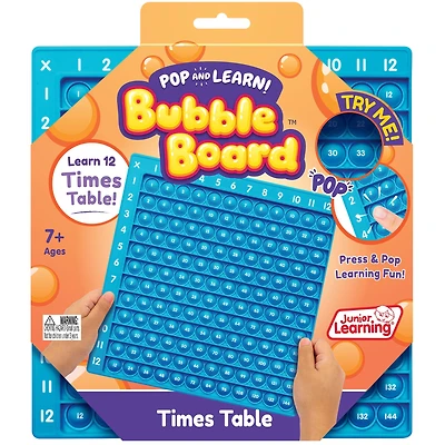 Junior Learning® Times Table Bubble Board