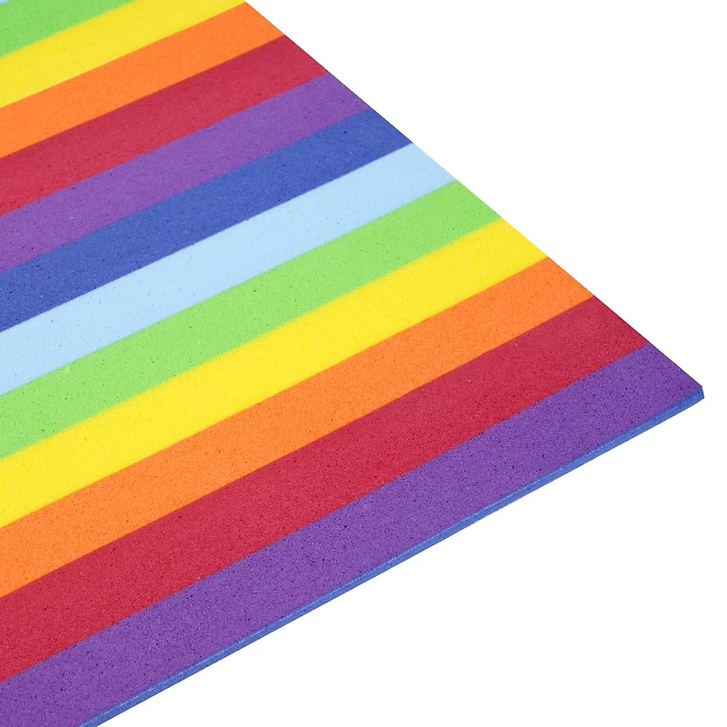 12" x 18" Rainbow Foam Sheet by Creatology™