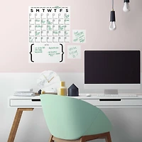 RoomMates Dry Erase Calendar Peel & Stick Giant Decal Set