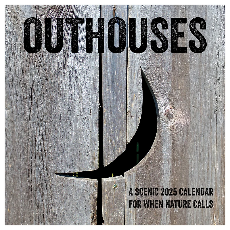 TF Publishing 2025 Outhouses Wall Calendar