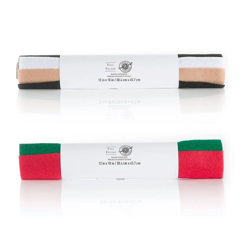 Assorted Felt Roll Pack by Loops & Threads®