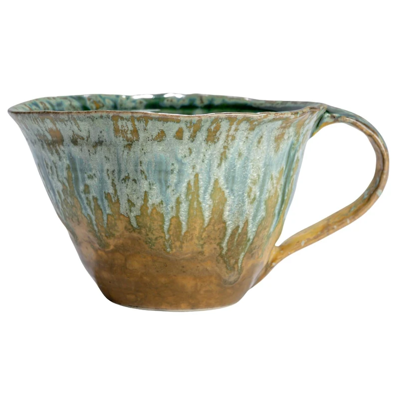 Hello Honey® 10oz. Marine & Rust Stoneware Mug, 3ct.