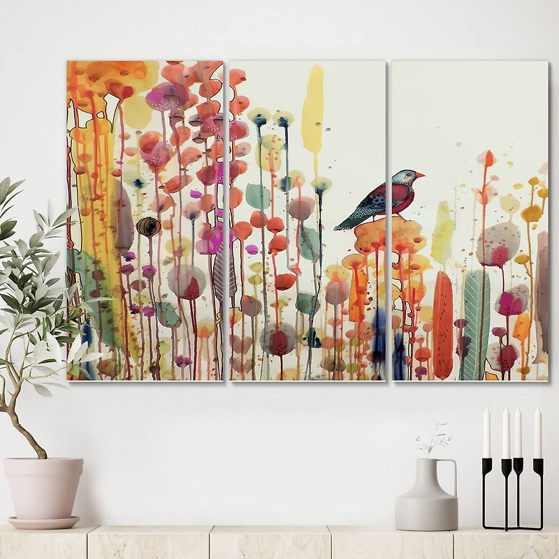 Designart - Joie De Vivre Carre