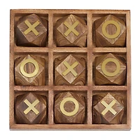 Brown Glam Game Set, 8" x 8" x 1"