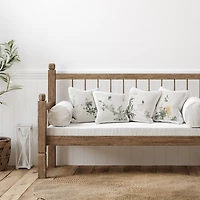 Stupell Industries Traditional Eastern Flowers Decorative Printed Throw Pillow Set