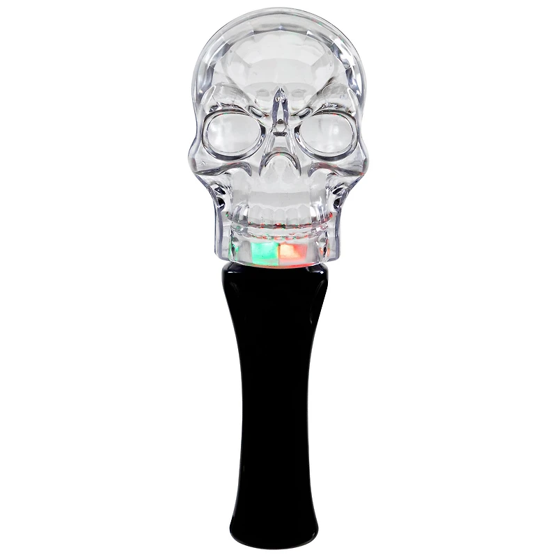 9" LED Transparent Multi-Function Halloween Skull Light