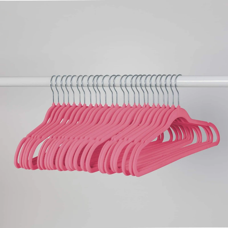 Honey Can Do Slim-Profile Non-Slip Velvet Hangers