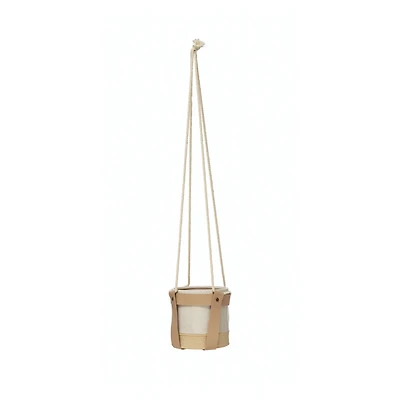 Hello Honey® 6" Hanging Stoneware Planter