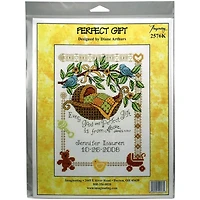 Imaginating Perfect Gift Birth Record Counted Cross Stitch Kit