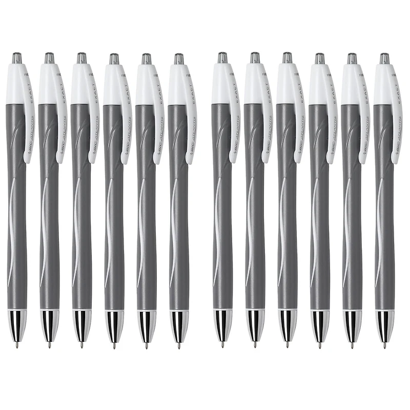 BIC® Glide™ Exact Fine Point 0.7mm Retractable Ball Point Pens
