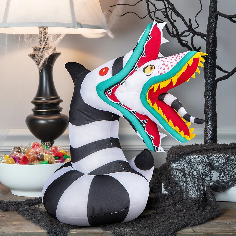 Gemmy 17" Beetlejuice Sandworm Halloween Greeter