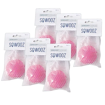 Sensory Genius Sqwooz™ Stress Ball, 6ct.
