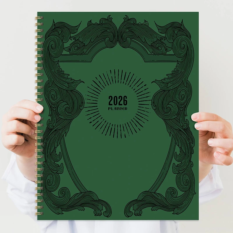 2026 Crest Large Weekly Monthly Planner