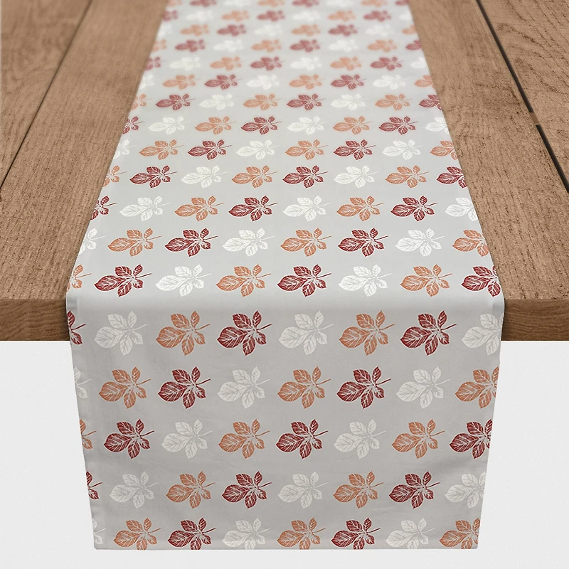 72" Stamp Leaf Table Runner 