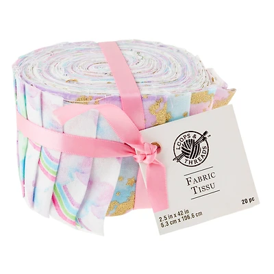 Tie Dye Fabric Strips by Loops & Threads®