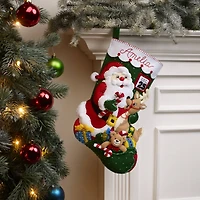 Bucilla® Santa and Friends Felt Stocking Applique Kit