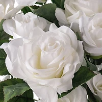12 Pack: White Rose Bush by Ashland®