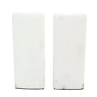 CosmoLiving by Cosmopolitan Marble Glam Bookends