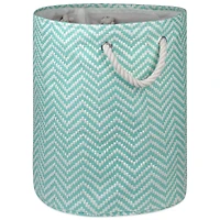 DII® 20" Chevron Print Woven Paper Storage Bin