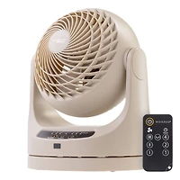 Iris® 11.25" Latte Fan with Remote