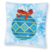 Diamond Dotz® Beginner Blue Bauble Decorative Mini Pillow Kit