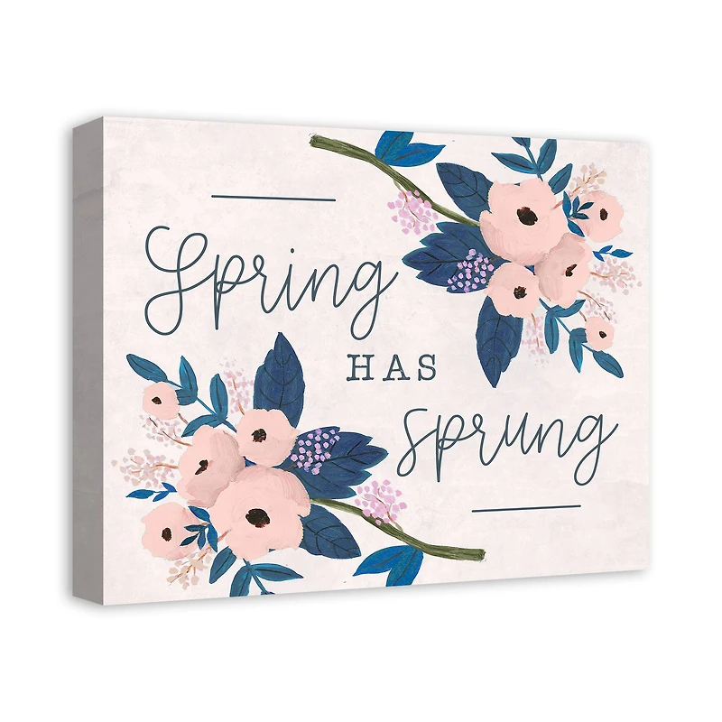 Spring Sprung Stems 16" x 20" Canvas Wall Art