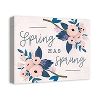 Spring Sprung  Stems 16" x 20" Canvas Wall Art