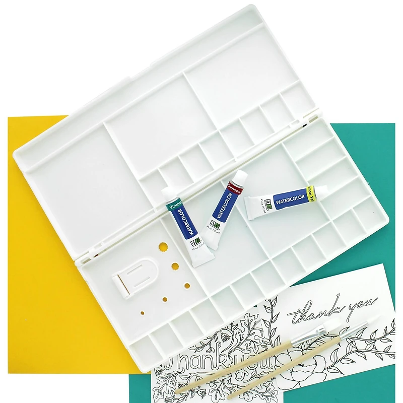 Pro Art® Large Plastic Folding Palette Box