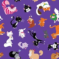 Springs Creative Disney® Cats Packed Dark Cotton Fabric
