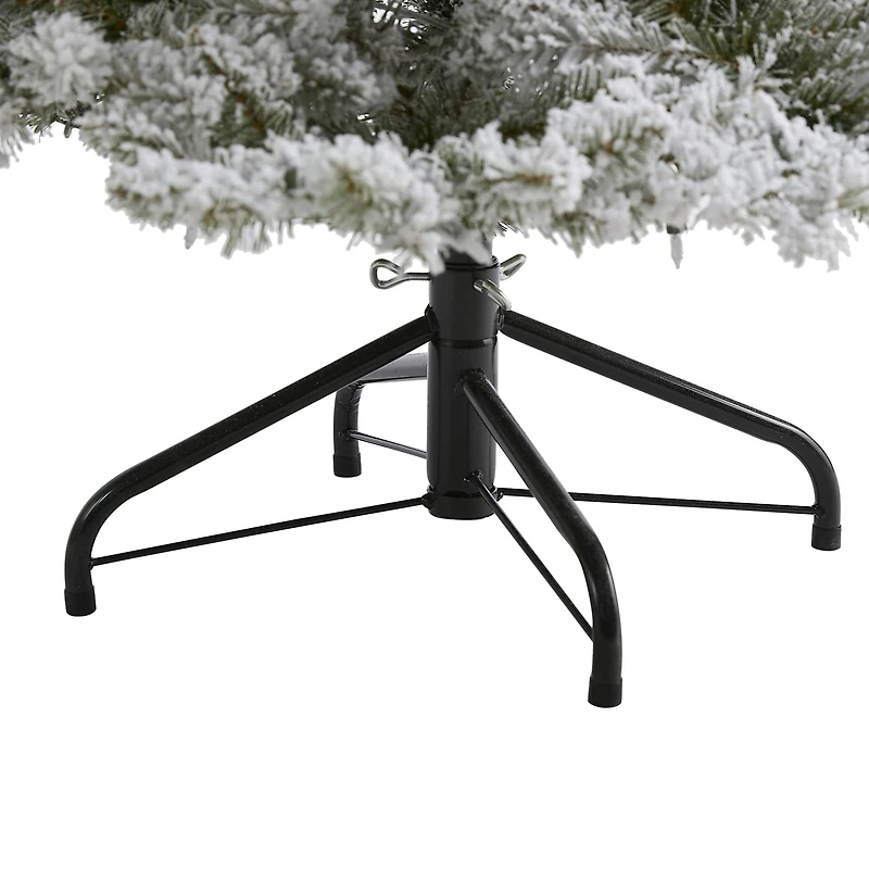 6ft. Pre-Lit West Virginia Spruce Artificial Christmas Tree, Clear LED Lights