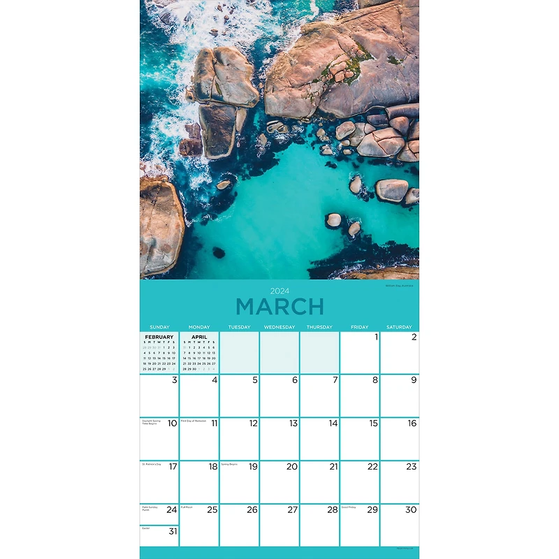 TF Publishing 2024 Landscapes Wall Calendar