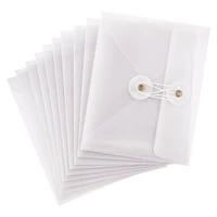 A2 White String & Button Closure Vellum Envelopes by Recollections™, 10ct.