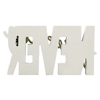 8" Never Give Up Tabletop Sign by Ashland®