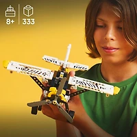 LEGO® Technic™ Bush Plane Aircraft Toy Vehicle Gift Set for Kids 42198
