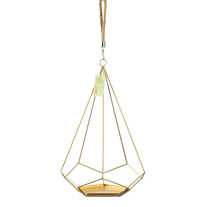 16" Prism Hanging Plant Holder