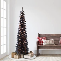 6ft. Pre-Lit Tinsel Artificial Tree