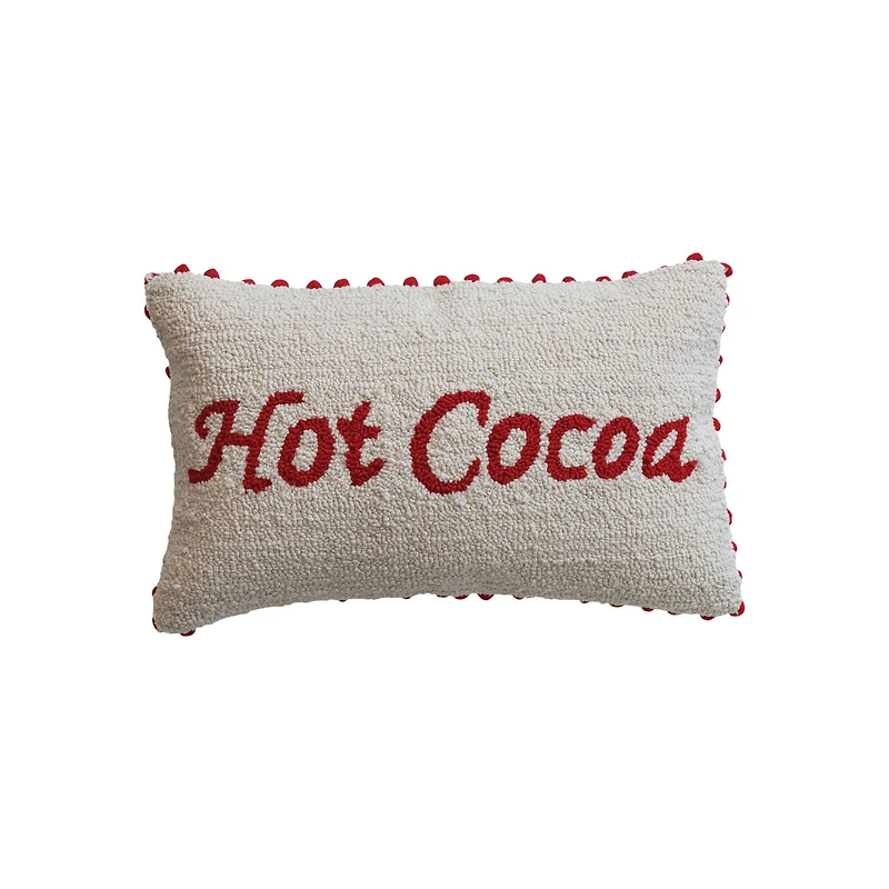 Hello Honey® 20" Cozy Comfort Hot Cocoa Lumbar Pillow
