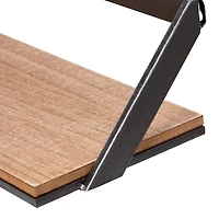Honey Can Do Floating Decorative Metal & Wood Wall Shelves, 3ct.