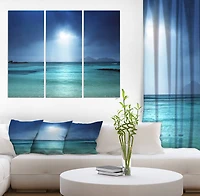 Designart - Blue sky on the beach of la Digue island Seychelles