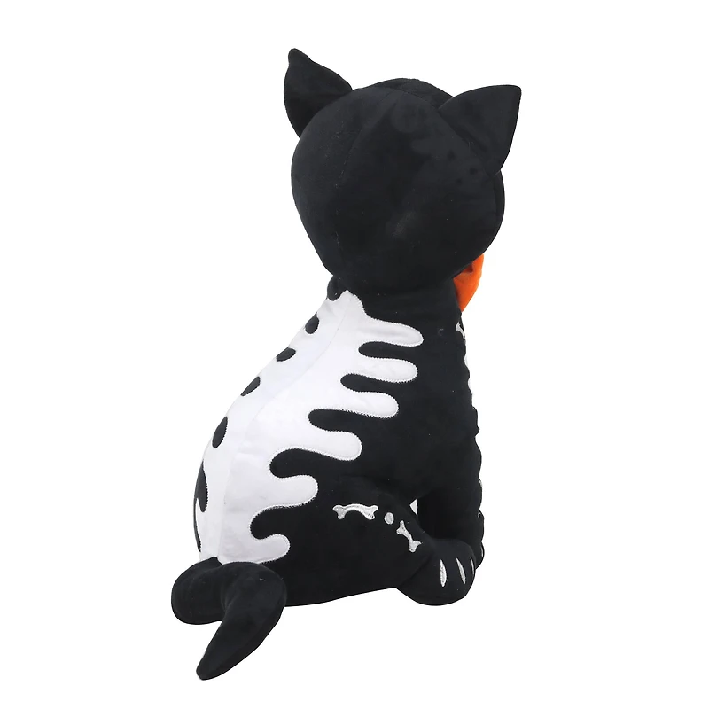 15.5" Sugar Skull Cat Tabletop Décor by Ashland®