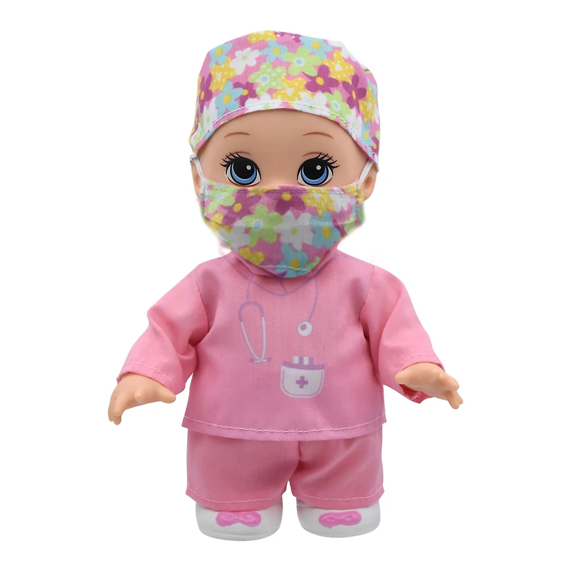 Little Darlings 8" Pink Playtime Doll Friend Hero