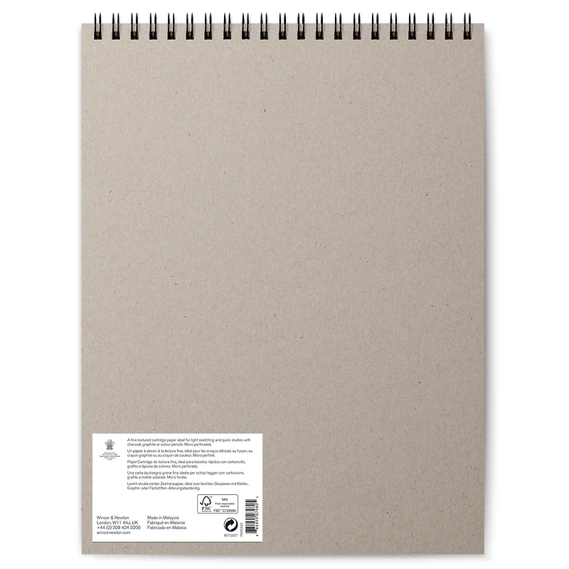 Winsor & Newton™ White 50lb. Wire-Bound Sketching Pad