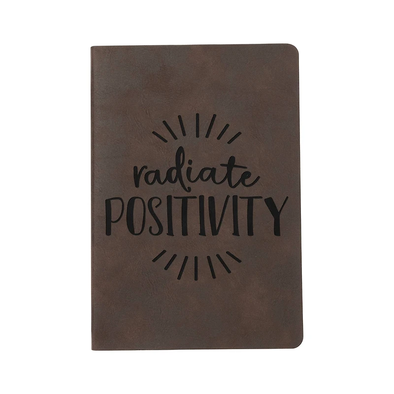 Craft Express Brown Engraving Faux Leather Notebooks, 2ct.