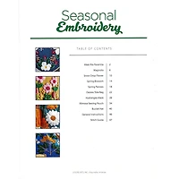 Leisure Arts Seasonal Embroidery Book
