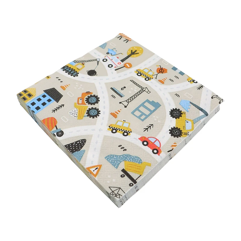 12 Packs: 20 ct. (240 total) Construction Lunch Napkins by Celebrate It™