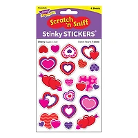Trend Enterprises® Sweet Hearts Stinky Stickers®, 6 Packs of 72